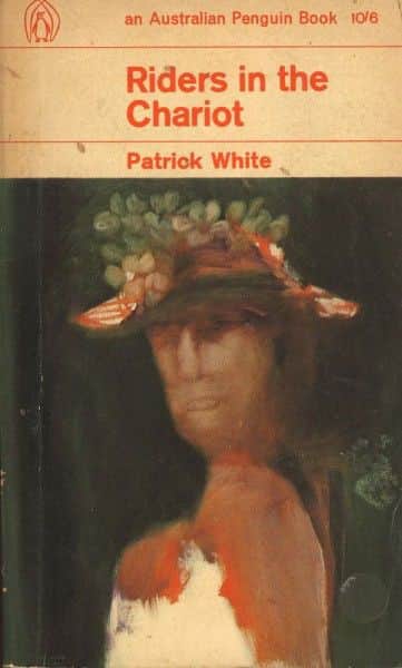 Patrick White, "Riders in the Chariot", Penguin, Ringwood Vic., 1964. Patrick White, "Riders in the Chariot", Penguin, Ringwood Vic., 1964.