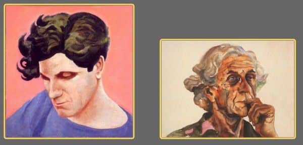 John Reed: (1) by Adrian Lawlor, c. 1938, Heide Museum of Modern Art; (2) by Albert Tucker, 1982, private collection John Reed: (1) by Adrian Lawlor, c. 1938, Heide Museum of Modern Art; (2) by Albert Tucker, 1982, private collection