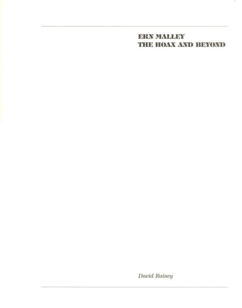 Hoax & Beyond p. 1