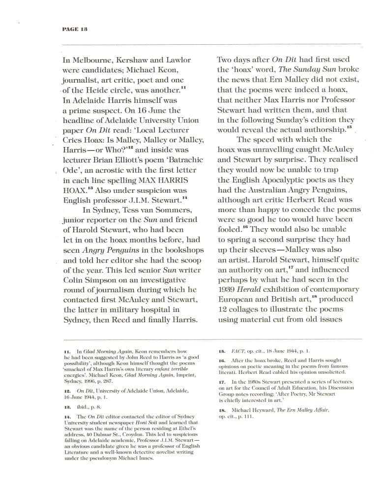 Hoax & Beyond p. 13