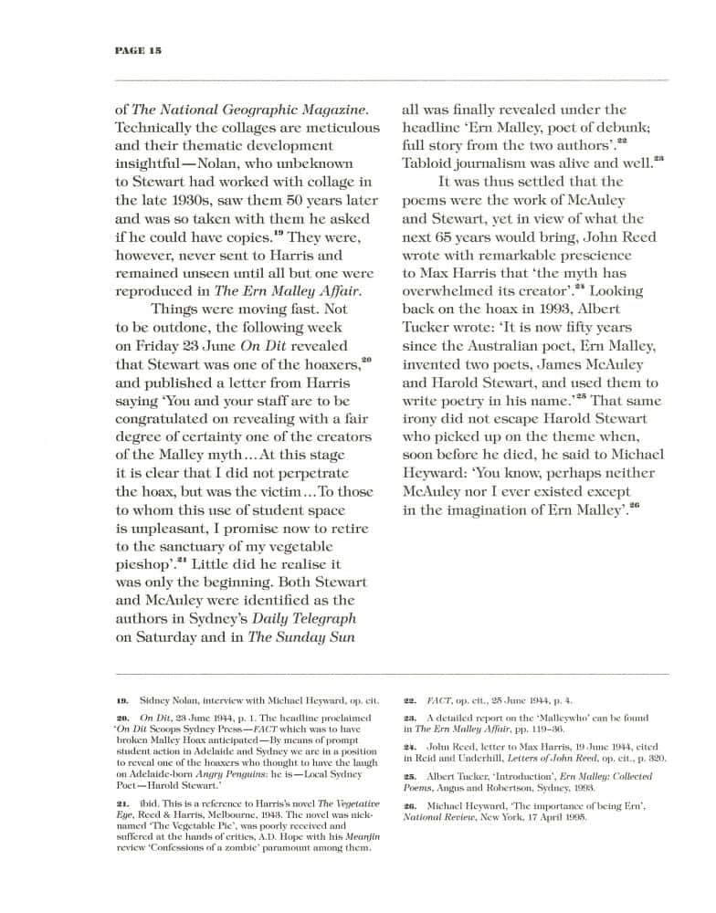Hoax & Beyond p. 15