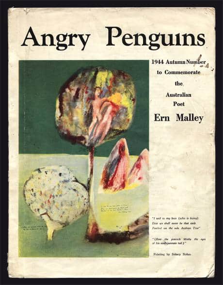 Sidney Nolan, Arabian Tree, 1943, Cover of Angry Penguins, No 6, June 1944