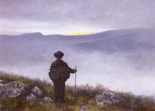"Soria Moria Castle", 1881, Theodor Kittelsen, Nationalgalleriet Oslo collection.