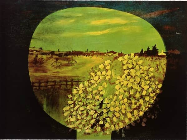 "Homage aux Prix Nobel", 1974, Sidney Nolan