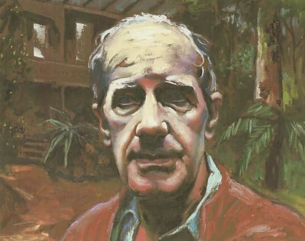 Albert Tucker, "Portrait of Sidney Nolan c. 1976", 1983