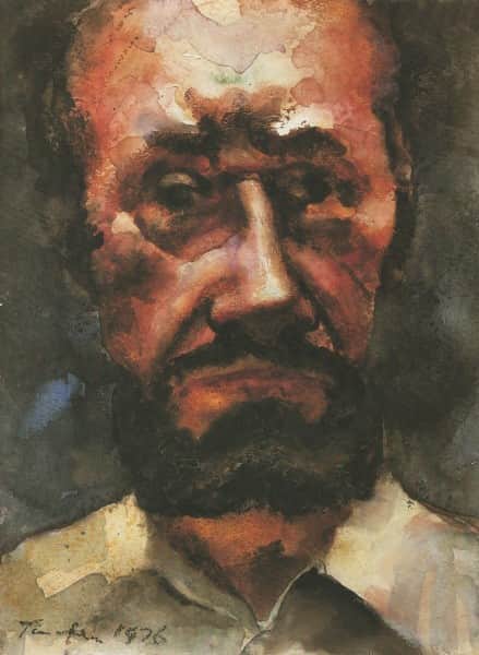 Albert Tucker, "Self portrait", 1976