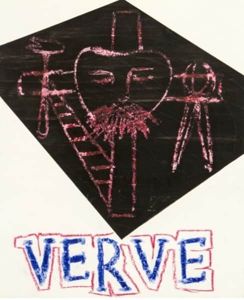 Sidney Nolan, cover design for "Verve", 1956
